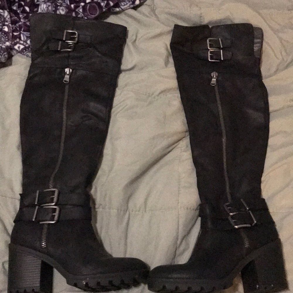 knee high boots